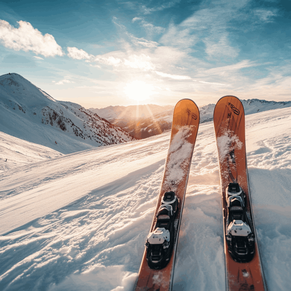 skis
